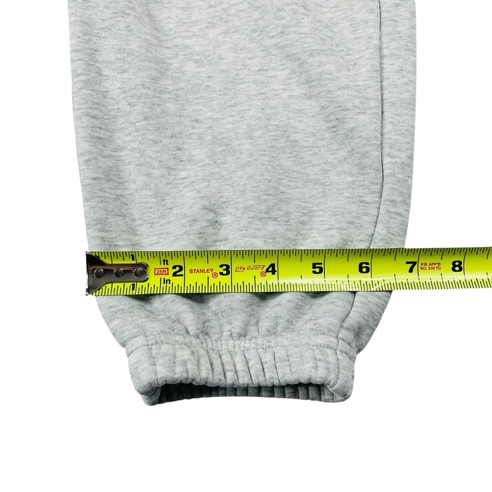 Fabletics Jogger Sweatpants Size 1X Heather Gray Cozy Fleece Leisure Casual - Picture 6 of 10